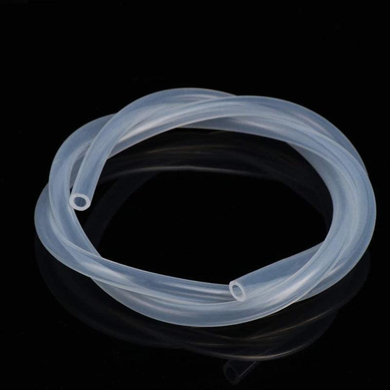 Food Grade Transparent Silicone Rubber Tube Hose Pipe Clear Beer Milk Soft 1M - 8*11mm