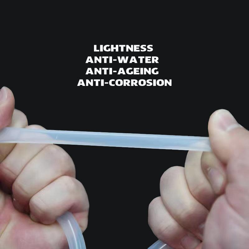 Food Grade Transparent Silicone Rubber Tube Hose Pipe Clear Beer Milk Soft 1M - 3*5mm