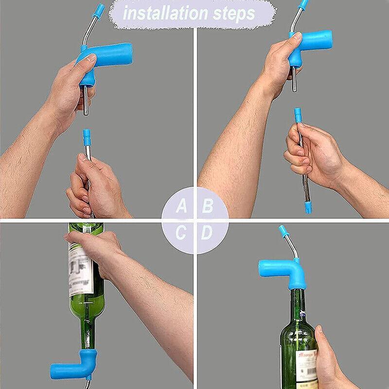 Beer Snorkel Funnel Bong Bucks Hens House Party Games Drinking - Green
