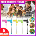 Beer Snorkel Funnel Bong Bucks Hens House Party Games Drinking - Yellow