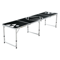 Professional 8ft Beer Pong Table Drinking Game