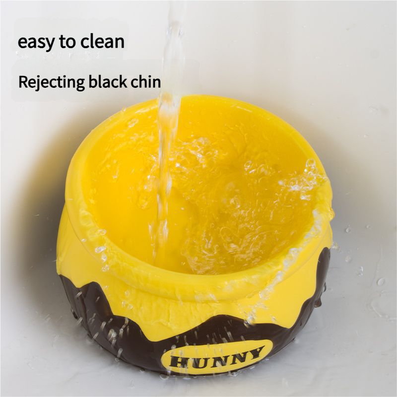 Premium Elevated Pet Bowl with Ergonomic 15°  Tilt & Large Capacity(Beer Bowl)